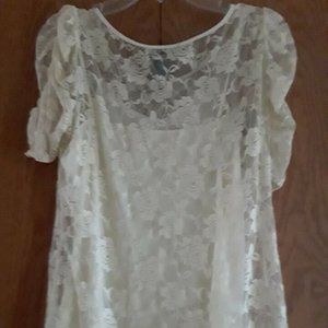 Sixteen Lace Top and Cami M